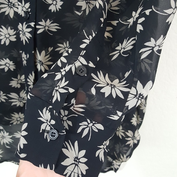 Alexa Chung Madewell 100% Silk Floral Penny Blouse - Picture 6 of 8